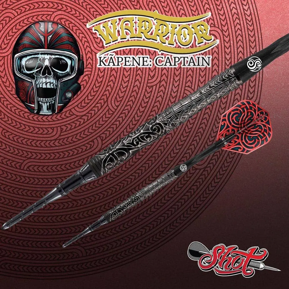 Dardos Shot Warrior Kapene Captain SH- 90% Tungsteno 20g Profesionales vista 6