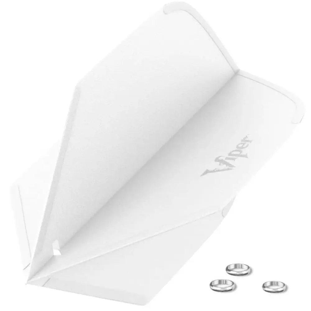 Pluma Dardos Viper Cool Flights Standard White30-7728