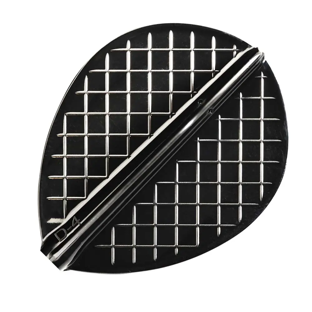 Plumas Cosmo Darts Flights Flight Pro D-4 Black vista 3