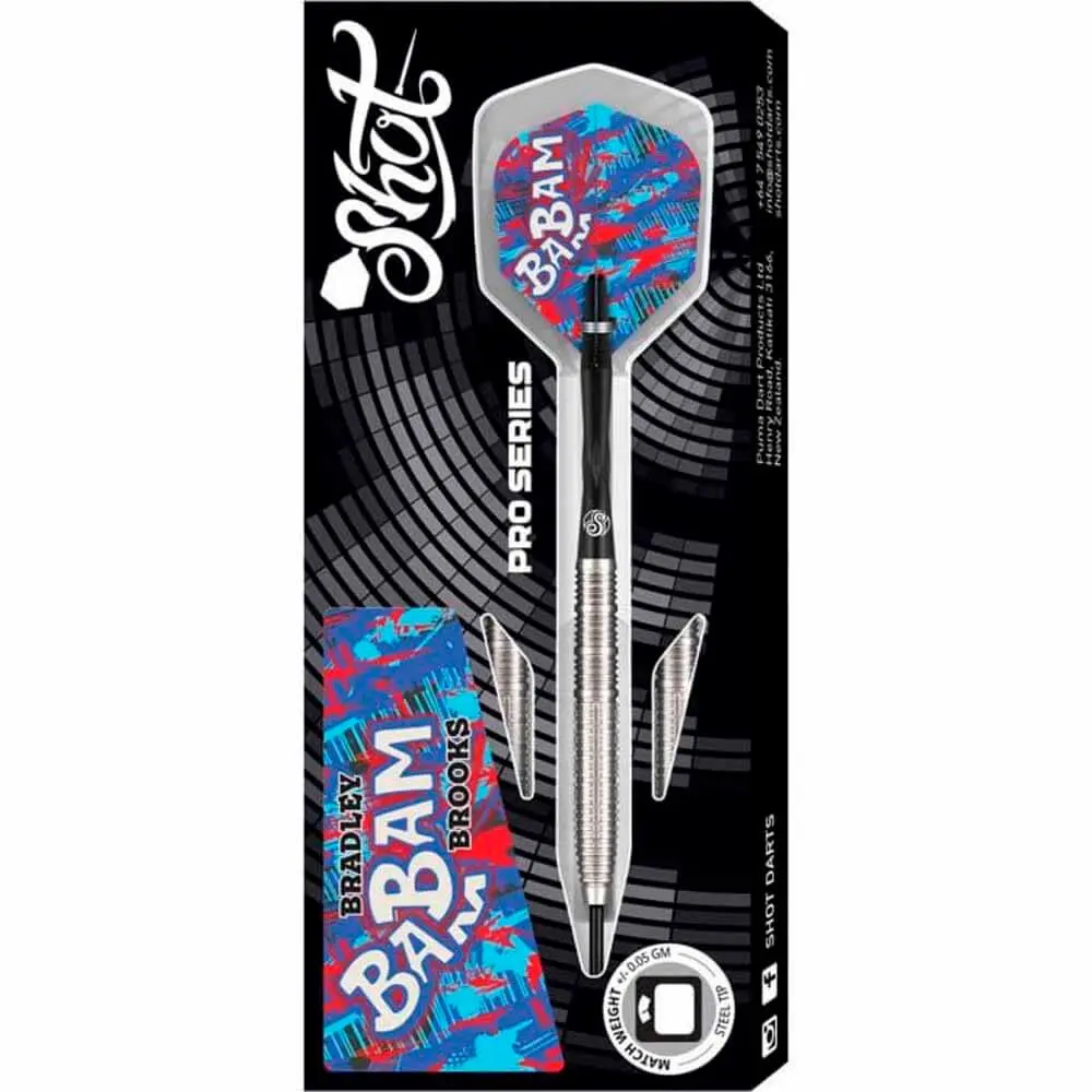 Dardos Shot Bradley Brooks G2 P.Metal 90% 23grSH-BBST2-23 vista 6