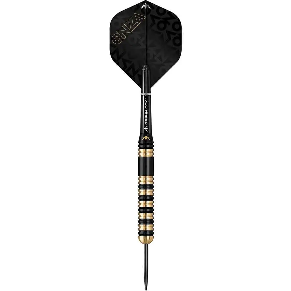 Dardos Onza M3 Mission Laton Dorado Negro 23g Punta AceroD1577 vista 2