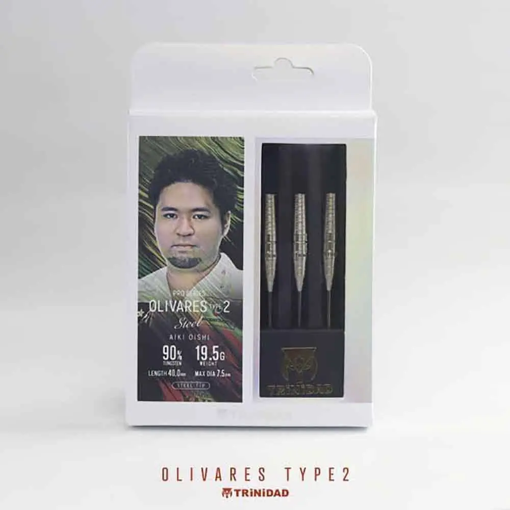 Dardos Trinidad Darts Olivares Type 2 P.Acero 90% 19.5g vista 5